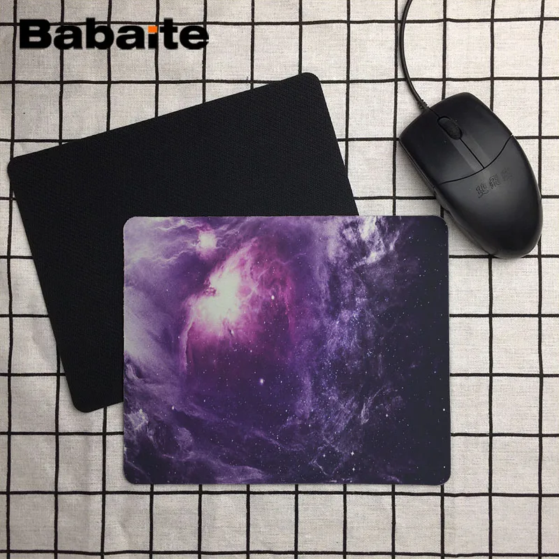 Babaite персонализированные крутые модные коврики для мыши Nebula игровые размер 180x220x2