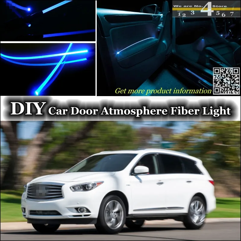 Внутренний окружающий светильник настраиваемый атмосферный волоконно