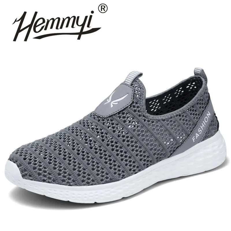 Hemmyi Tenis Masculino Adulto Mesh Breathable Light Men Casual Shoes Outdoor Sneakers Big Size 36-48 Support Dropshipping | Обувь