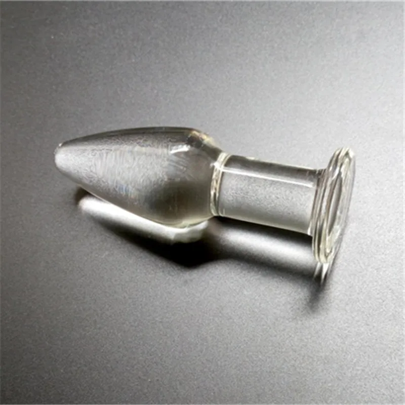 Стеклянная Анальная пробка Pyrex фаллоимитатор секс игрушки для мужчин прозрачные