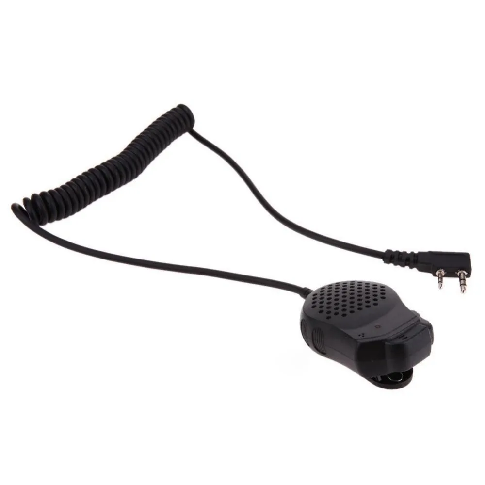 Мини портативный микрофон двойной PTT ручной динамик walkie Talkie Mic для Baofeng UV-82 UV-82L |