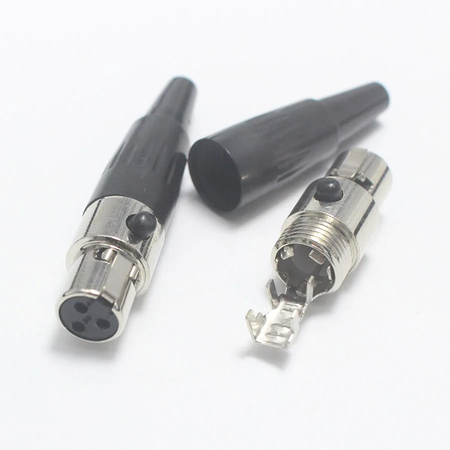 1 шт. высококачественный мини-разъем XLR 3 4 5 6 Pin с внутренней штепсельной вилкой