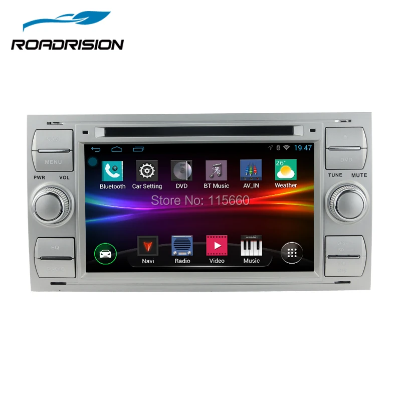 Автомобильный DVD плеер RoadRision Android 8 1 для FORD Focus Mondeo S C max Fiesta Galaxy Transit