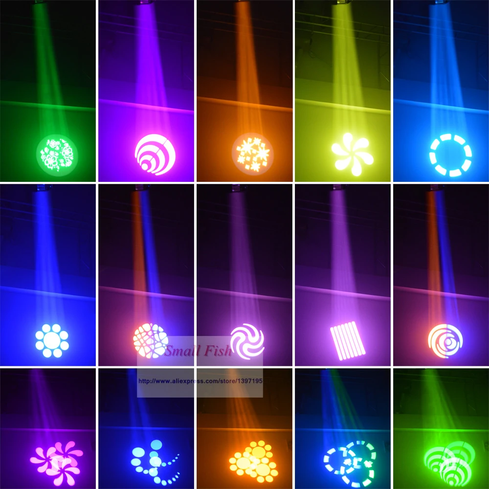 4 шт./лот DMX512 музыкальный сценический эффект луч света моющийся 3 в 1 движущиеся