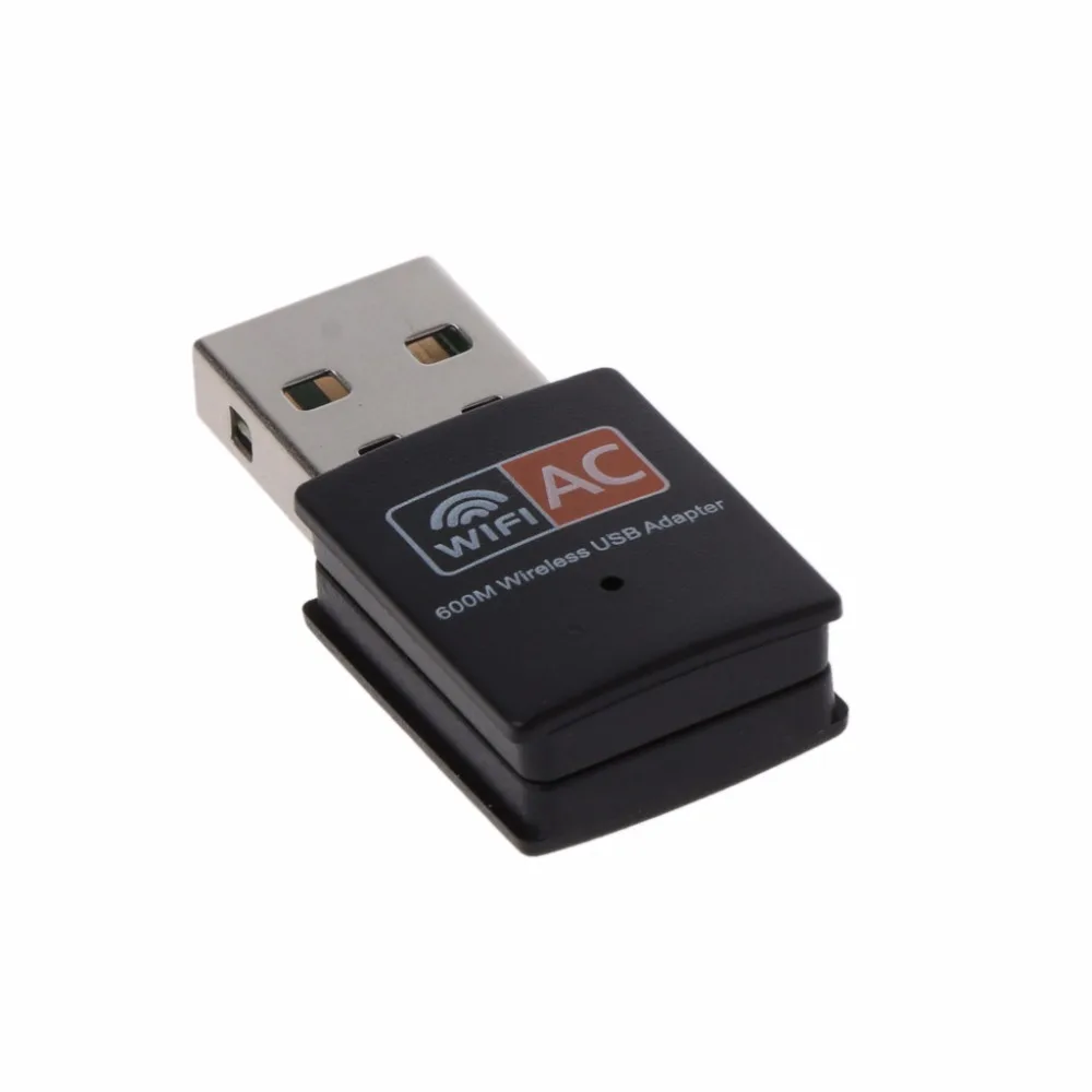 USB Wifi адаптер 600 Мбит/с беспроводная сетевая карта Ethernet антенный приемник LAN AC