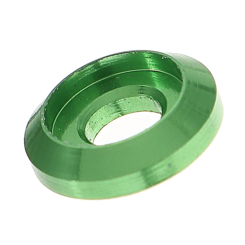 10 шт алюминиевый сплав Красочные M3 шайбы изоляционные прокладки кольца для