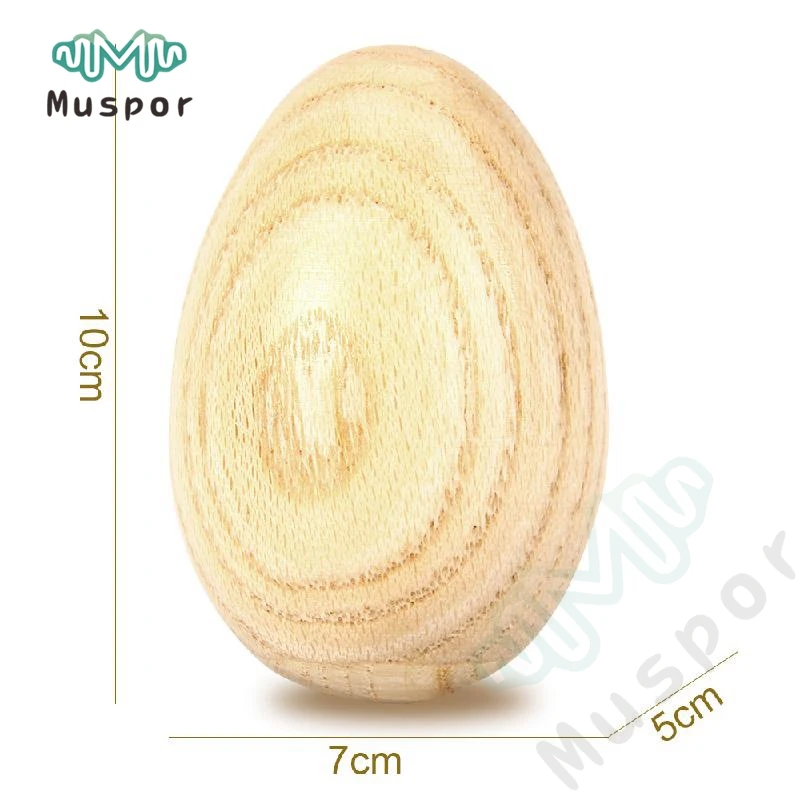 2 шт. деревянный песочный молоток для яиц шейкер деревянное песочное яйцо детский