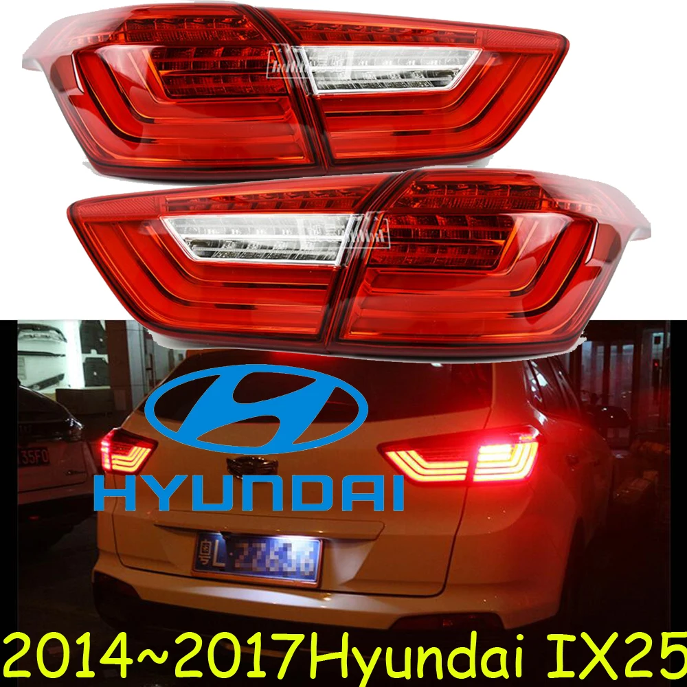 Creta IX25 хвост светильник 2015 ~ 2017 sedona Encino светодиодный задний туман HLD Elantra