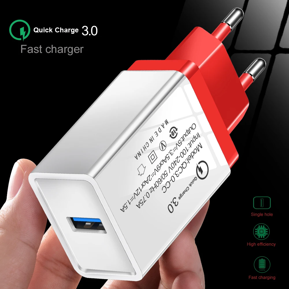 Быстрая зарядка 3 0 быстрое зарядное устройство usb адаптер для Ulefone T1 Premium S7 Tiger X Lite