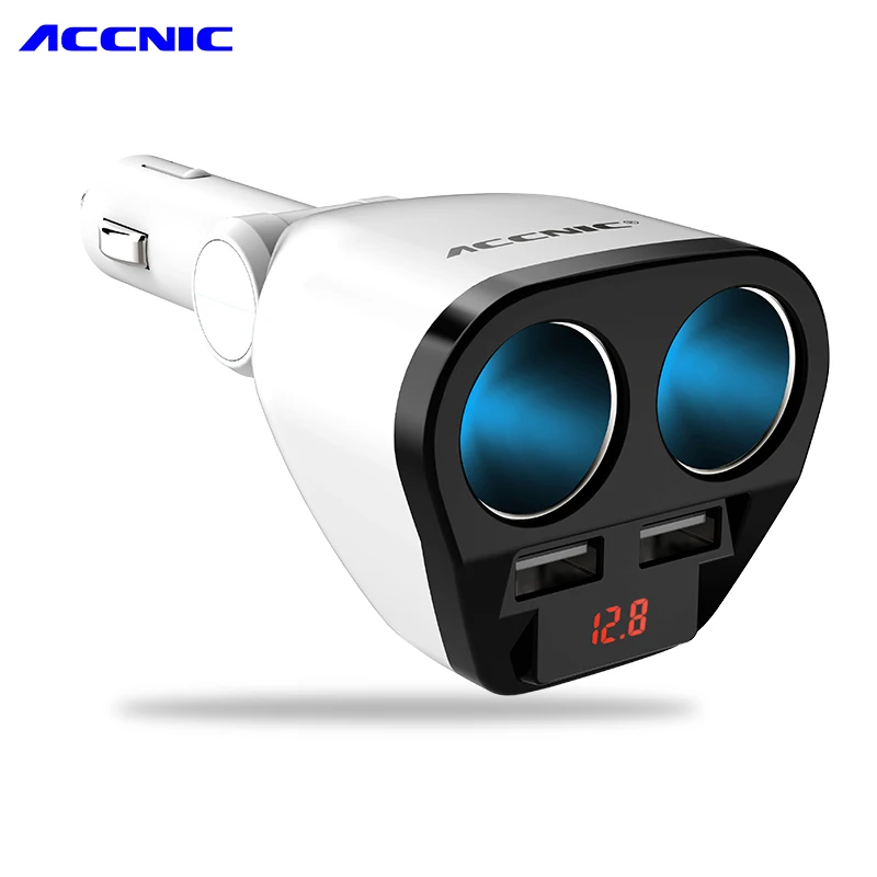 Автомобильное зарядное устройство с 2 USB портами 12 24 В 5 3 4 А|2 usb car|3.4a chargerusb charger lighter