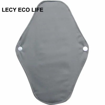 501 LECY ECO LIFE моющиеся гигиенические салфетки прокладки для менструального периода, 10 цветов mama прокладки с органическим бамбуковым хлопком внутри - Цвет: 501