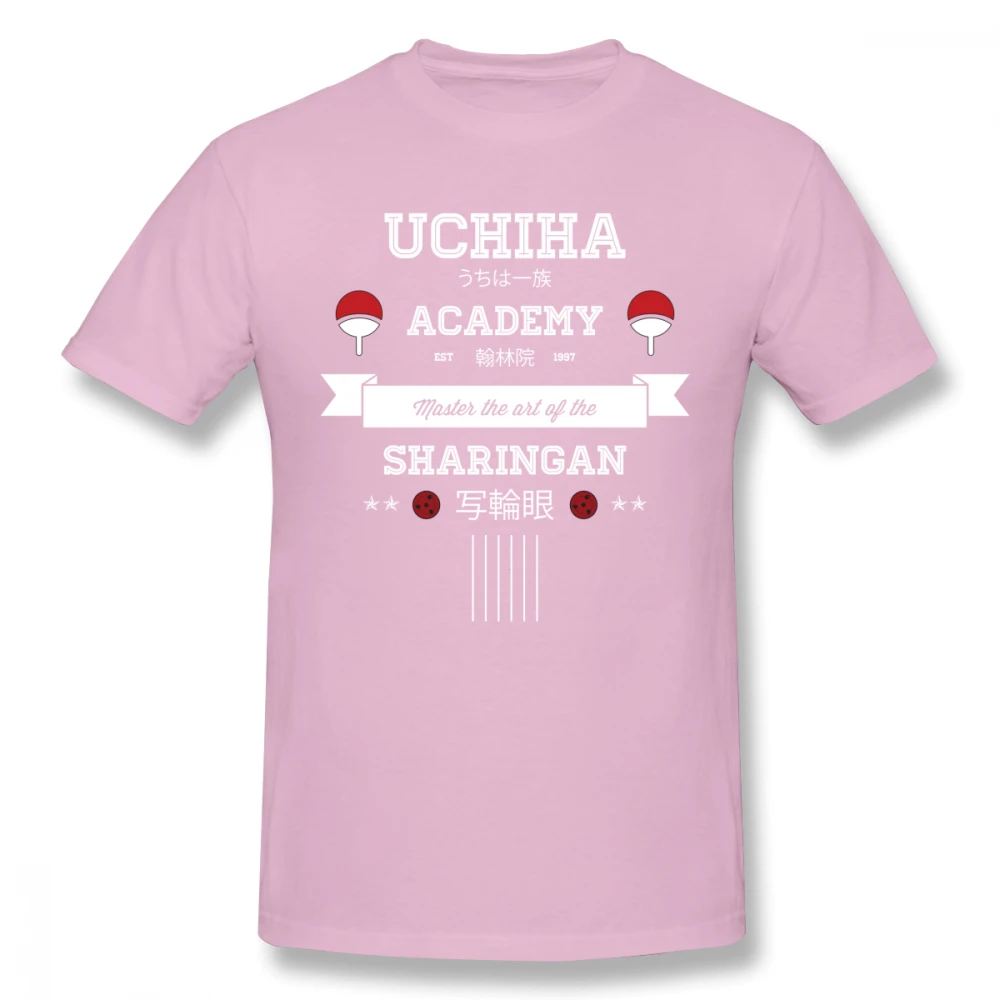 Мужские рубашки Naruto с Uchiha Academy Мужская одежда дешевая цена футболка для мужчин