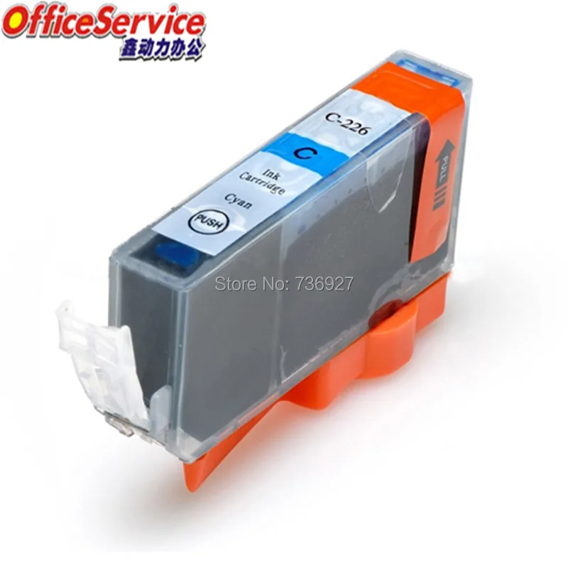 12X PGI 225 CLI 226 PGI225 CLI226 совместимый чернильный картридж для Canon IX6520 IP4820 IP4920 MG5120 MG5320 MX712