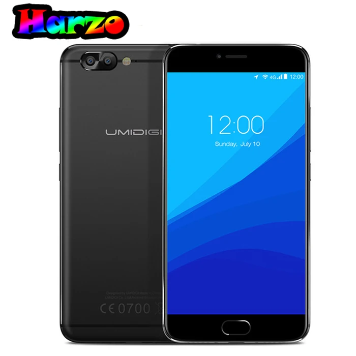 Оригинальный umidigi UMI Z Pro Android 6 0 Helio X27 MTK6797X 4 ГБ + 32 две задних камеры Дека Core 5 дюймов