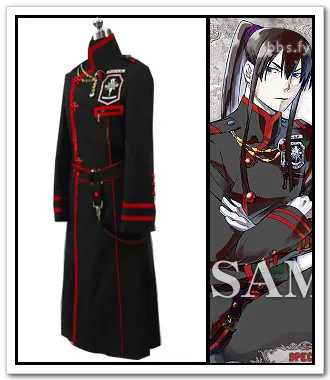 Костюм для косплея аниме серый человек длинная куртка Yuu Kanda костюм 11|anime cosplay