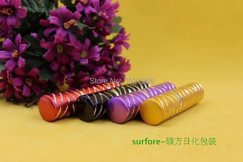 Секанс духи 10 мл трубки дозирования малых нефтяных бутылки алюминиевый