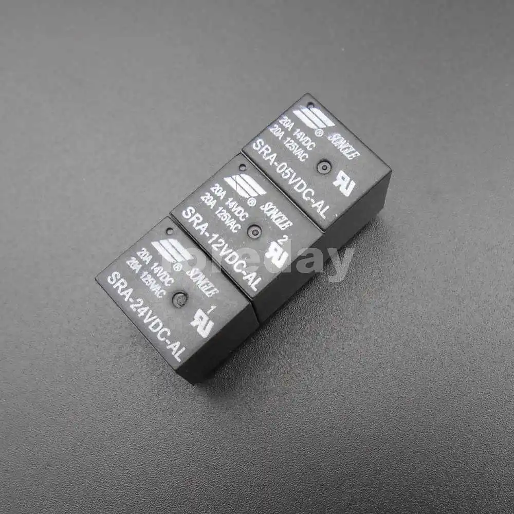 Фото 100 шт. стандартная катушка T74 20A PCB 5 В 12 24 постоянного тока 4 контакта SPDT переменного 100 шт. стандартная катушка T74 20A PCB 5 В 12 24 постоянного тока 4 контакта SPDT переменного