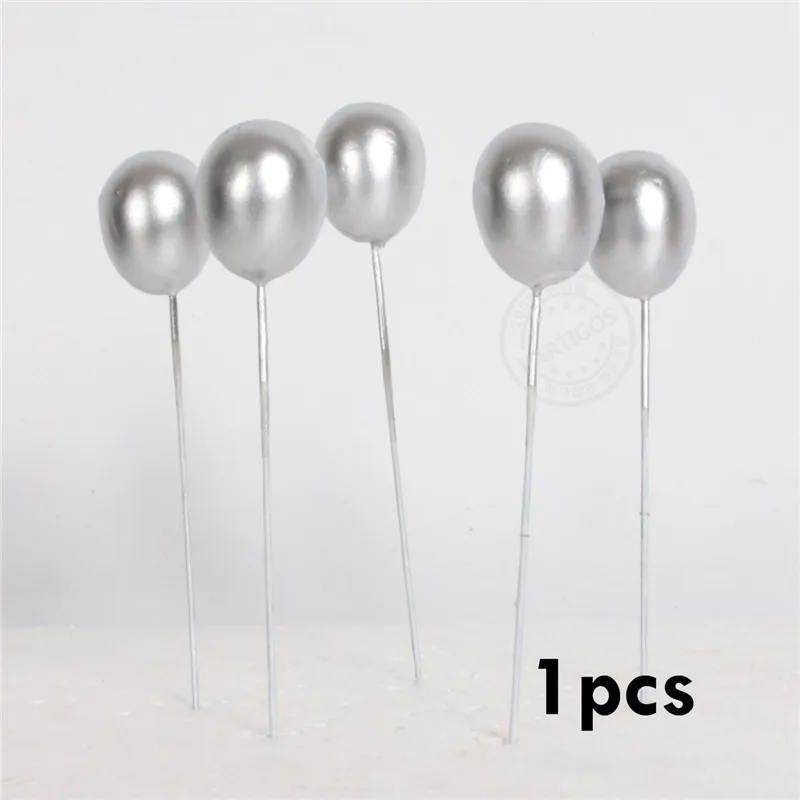1pcs silver Космические вечерние космонавты и ракеты Луна Топпер для торта «С Днем Рождения» десерт письмо Декор на день детей вечерние подарки - Цвет: 1pcs silver