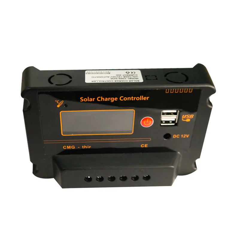 CMG12V24V30A блок управления установкой на солнечной батарее общий отрицательный