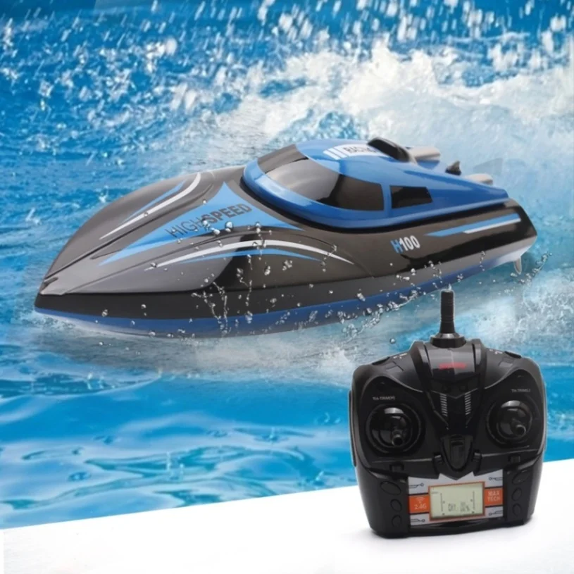 Оригинальная радиоуправляемая лодка Skytech H100 2 4G 20 км/ч управляемая высокой