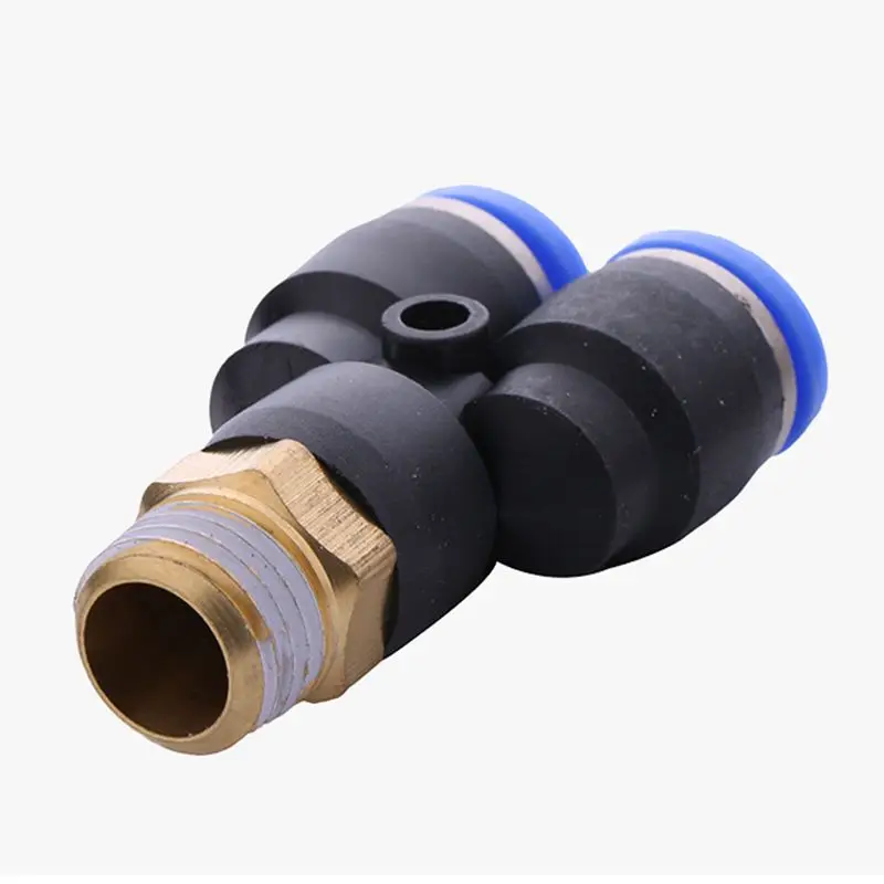 PX8 04 пневматический быстроразъемный Соединитель 3 способа от 8 мм до 1/2 ''BSP