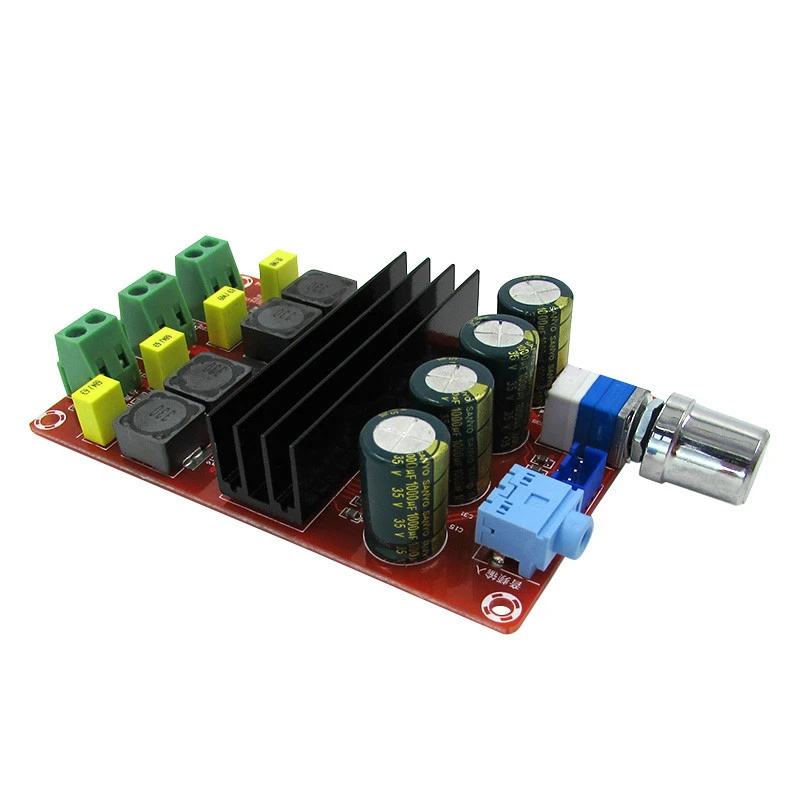 

DC12-24V 2 * 100W XH-M190 tube digital amplifier audio board TPA3116 2.0 class D amplifier stereo HIFI power amplifier board