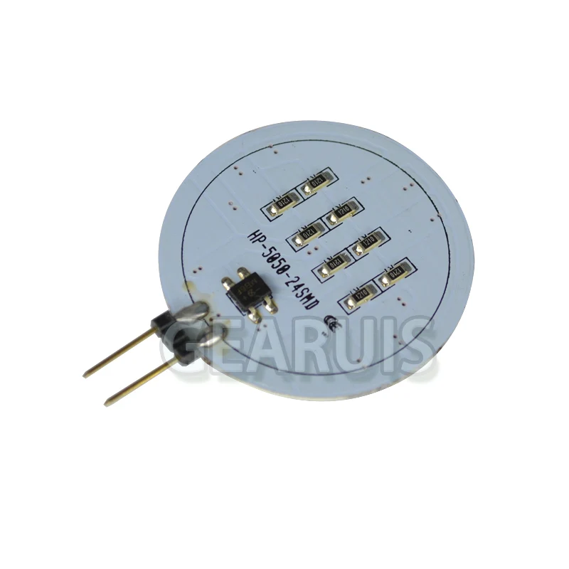 10 шт. G4 LED домашний 24 SMD 5050 24SMD лампа теплый белый автомобильный шкаф лодка