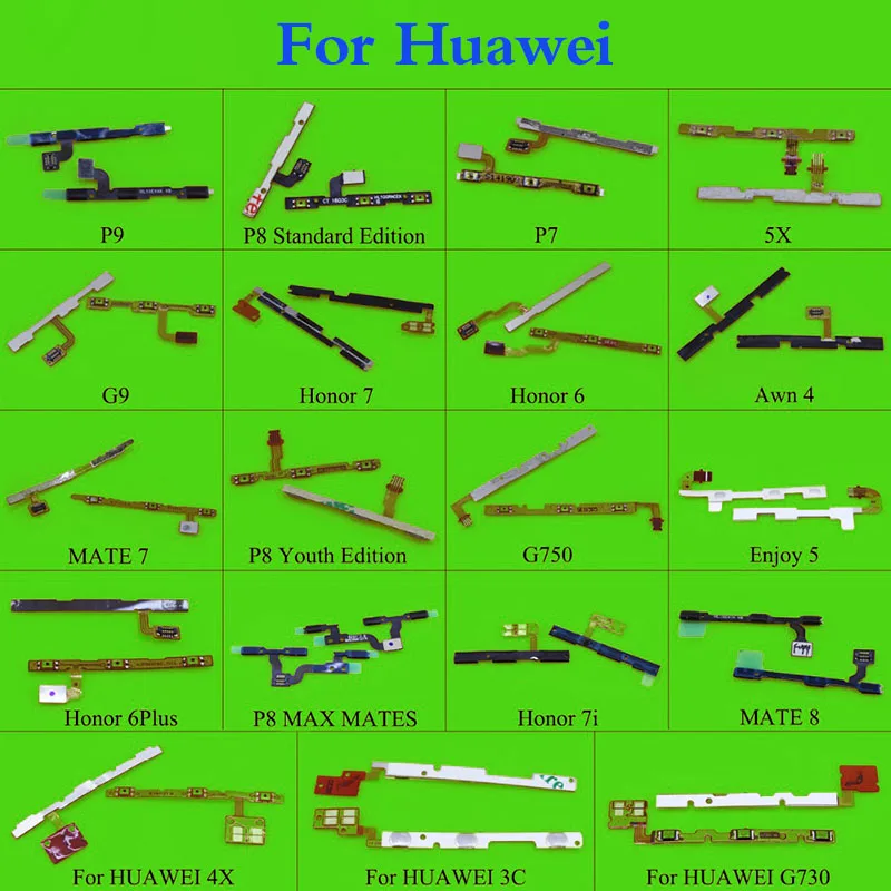 10 шт./лот новая кнопка регулировки громкости ВКЛ/ВЫКЛ Выключатель питания гибкий