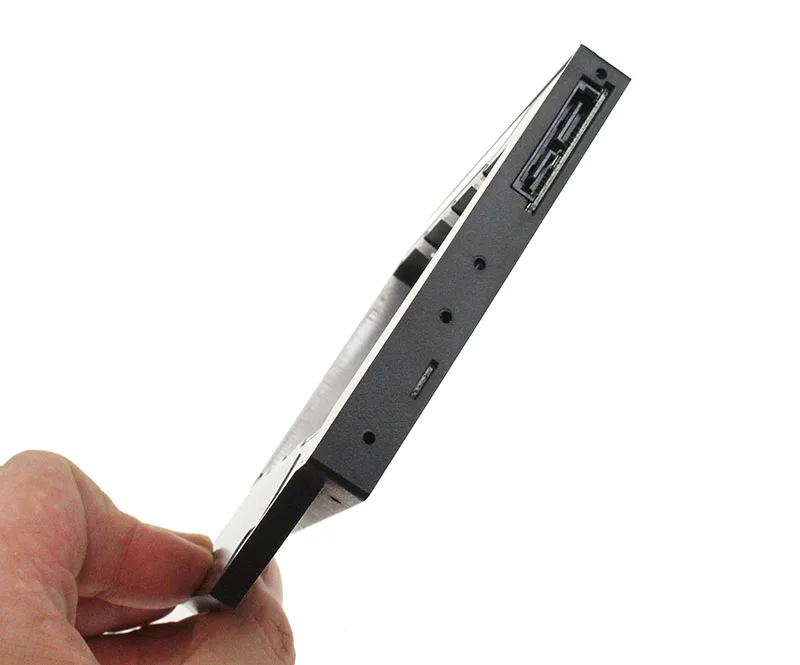Универсальный вторичный накопитель HDD 2017 года выпуска 12,7 мм 2,5 дюймовый SATA 3.0 корпус SSD для жесткого диска с индикатором LED для ноутбуков CD-ROM.