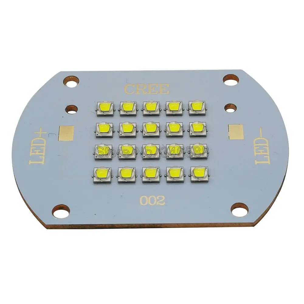 Cree XLamp 100 Вт XPG2 XP G2 белый теплый DC30V 36V мА многокристальная 20 светодиодный