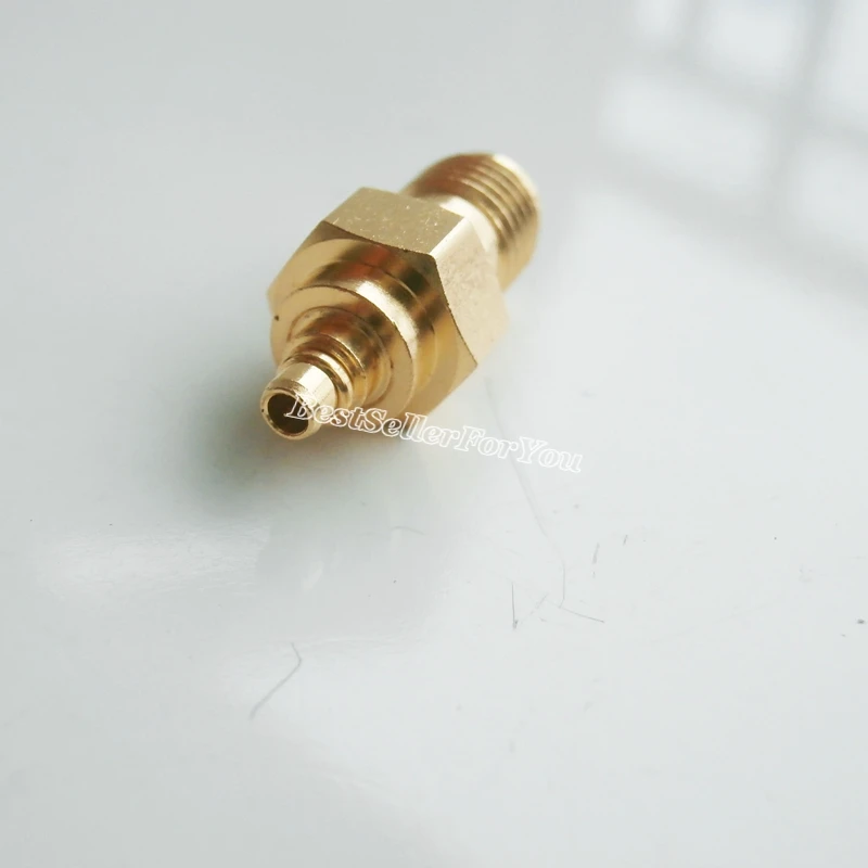 1 шт. SMA Гнездовой разъем для MMCX штекер прямой RF коаксиальный адаптера|jack connector|jack