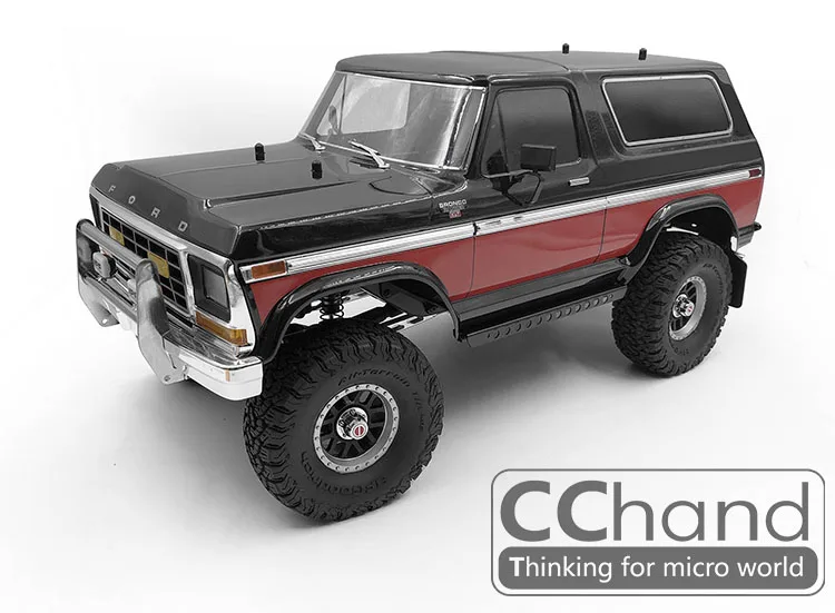 Обшивка боковых окон CChand для игрушечных автомобилей TRX4 Ford BRONCO RC с функцией