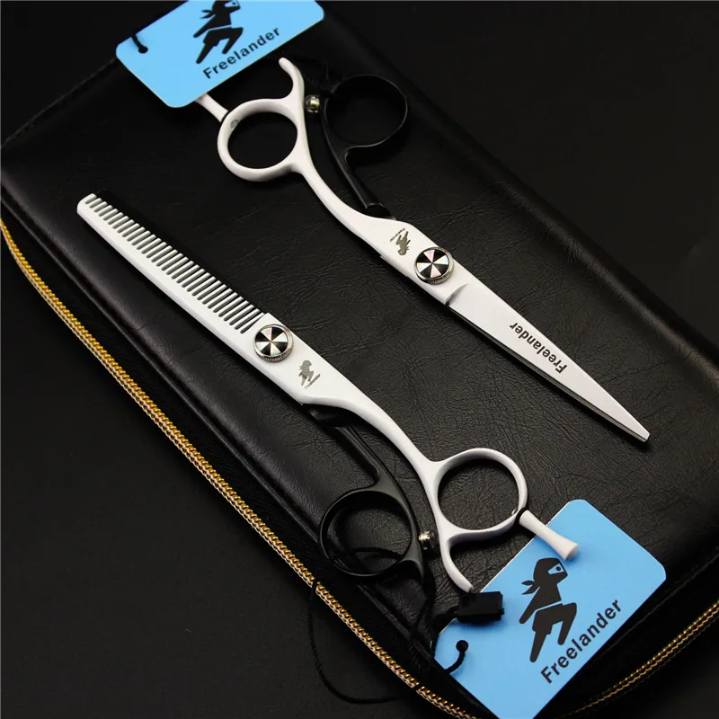 

6.0 inch Japan Hairdressing Scissors Hair Cutting Thinning Scissors Set Barber Shears Tijeras Pelo High Quality Hair Salon