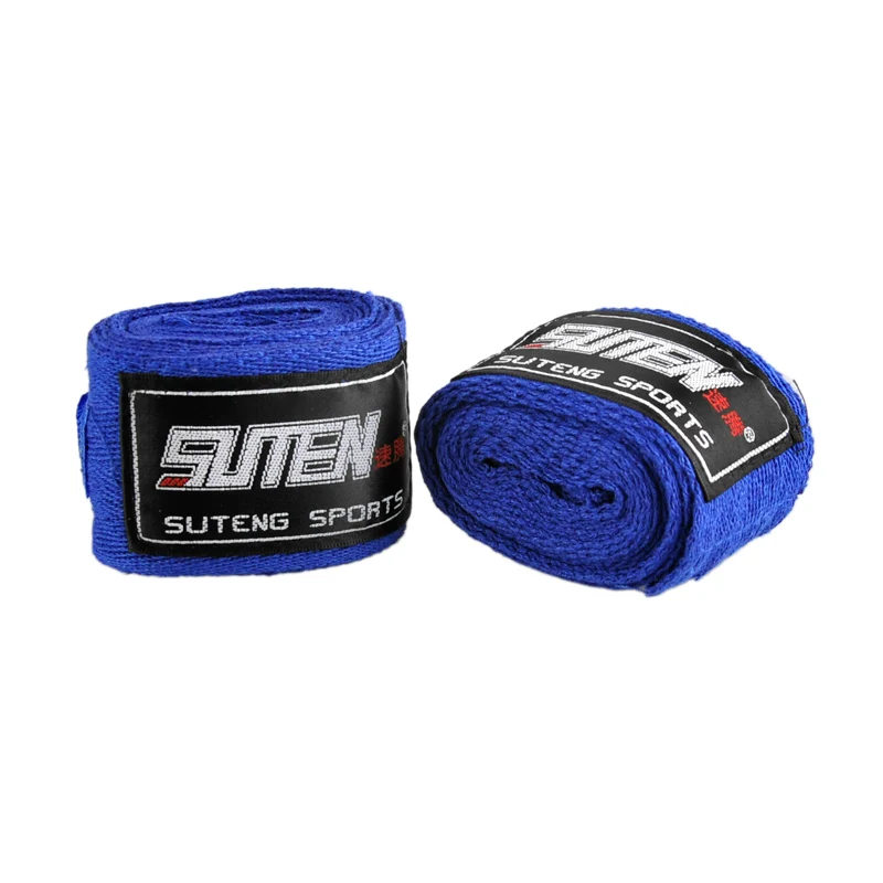 2019 New Arrival SUTEN 2.5M Cotton Gloves Boxing Hand Bandages Sanda Fighting Strap Sports Protective Wrist 6 Colors | Спорт и