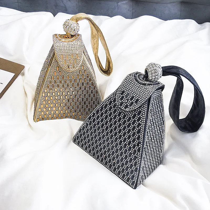 Женские вечерние сумки-клатчи с бриллиантами дизайнерские сумки для телефона