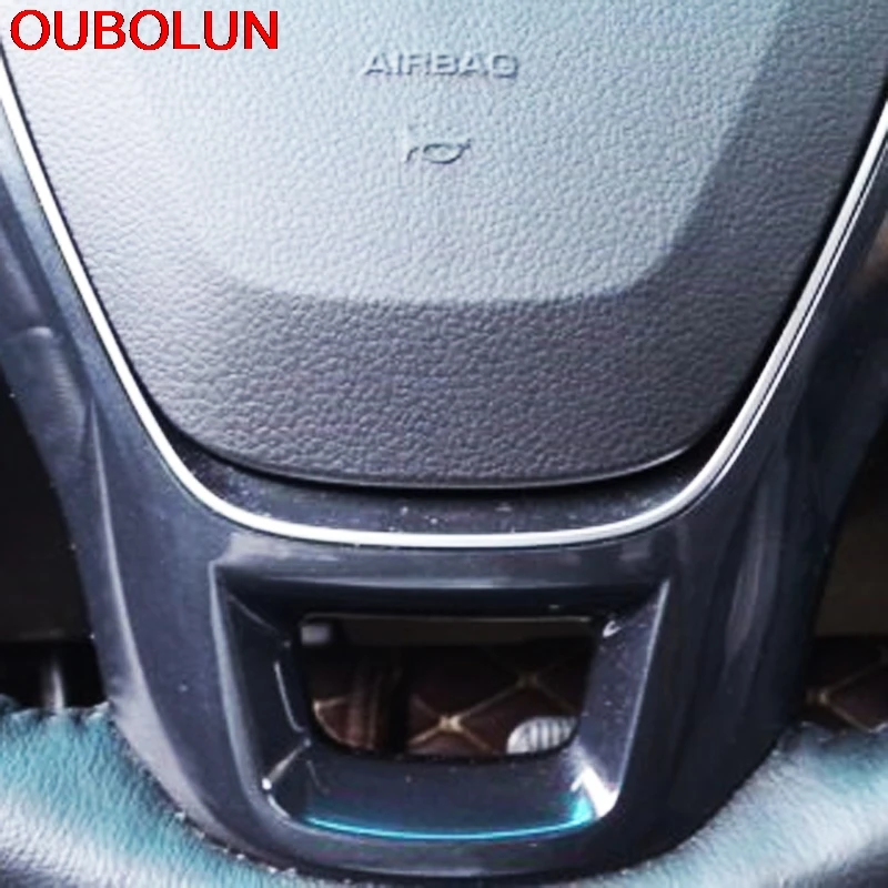 OUBOLUN ABS специально для Ford Explorer 2016 2017 LHD внутренняя консоль коробка рулевого