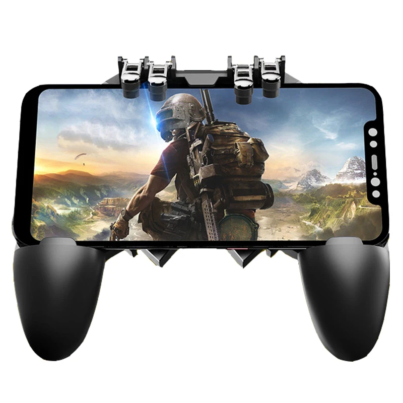 PUBG мобильный телефон джостик шесть палец игровой триггер шутер геймпад L1R1