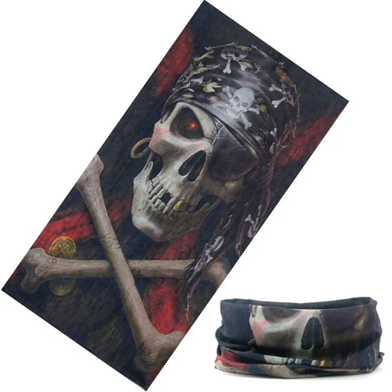 Новинка 2017 года Флисовая Повязка На Голову Multi функциональный череп Magic Tube