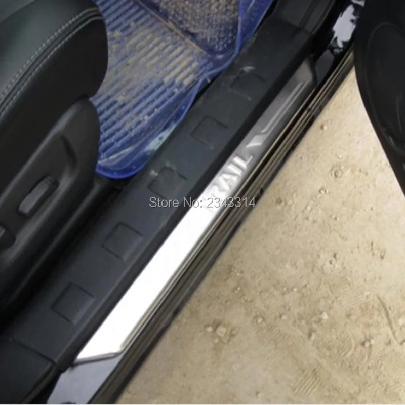 Для 2008 2012 2013 Nissan X Trail XTrail T31 накладка из нержавеющей стали Накладка на порог