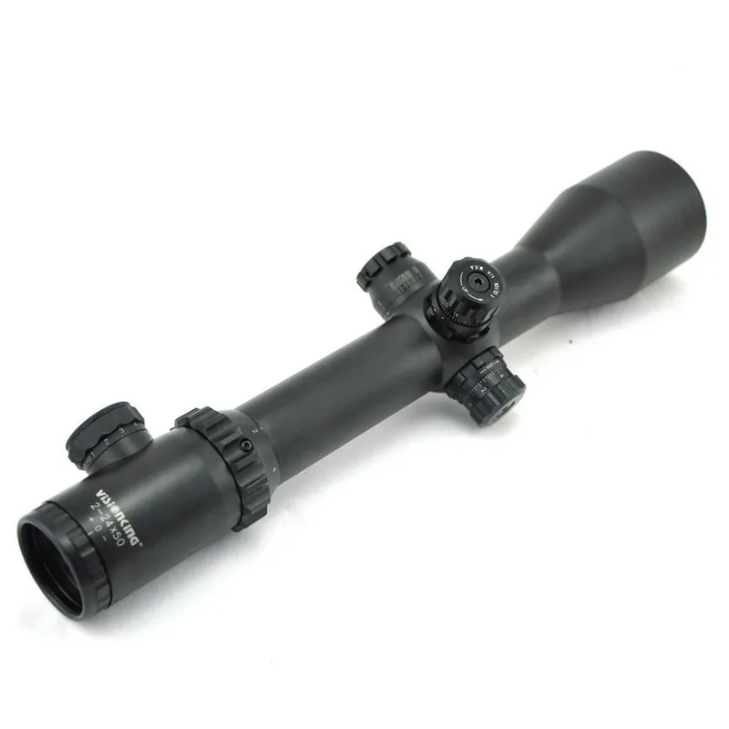 Visionking 2 24x50 военный прицел с 21 мм кольцо освещенное стопор башни AR 15 m16 m4 Aim