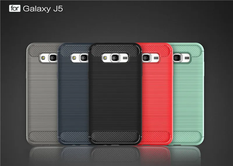 Чехол для Samsung Galaxy J5 роскошный Ультратонкий чехол из углеродного волокна