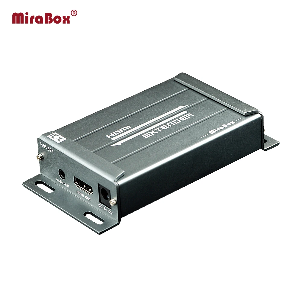 MiraBox Extender 1 4 года HDMI 150 м по cat6 кабель RJ45 Ethernet с 3 5 мм аудио эксрактор отправителя