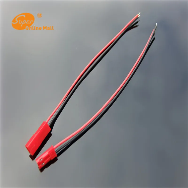 10 пар 150 мм разъем JST штекер и гнездо для аккумулятора RC|jst connector pairs|female cable connectorsfemale
