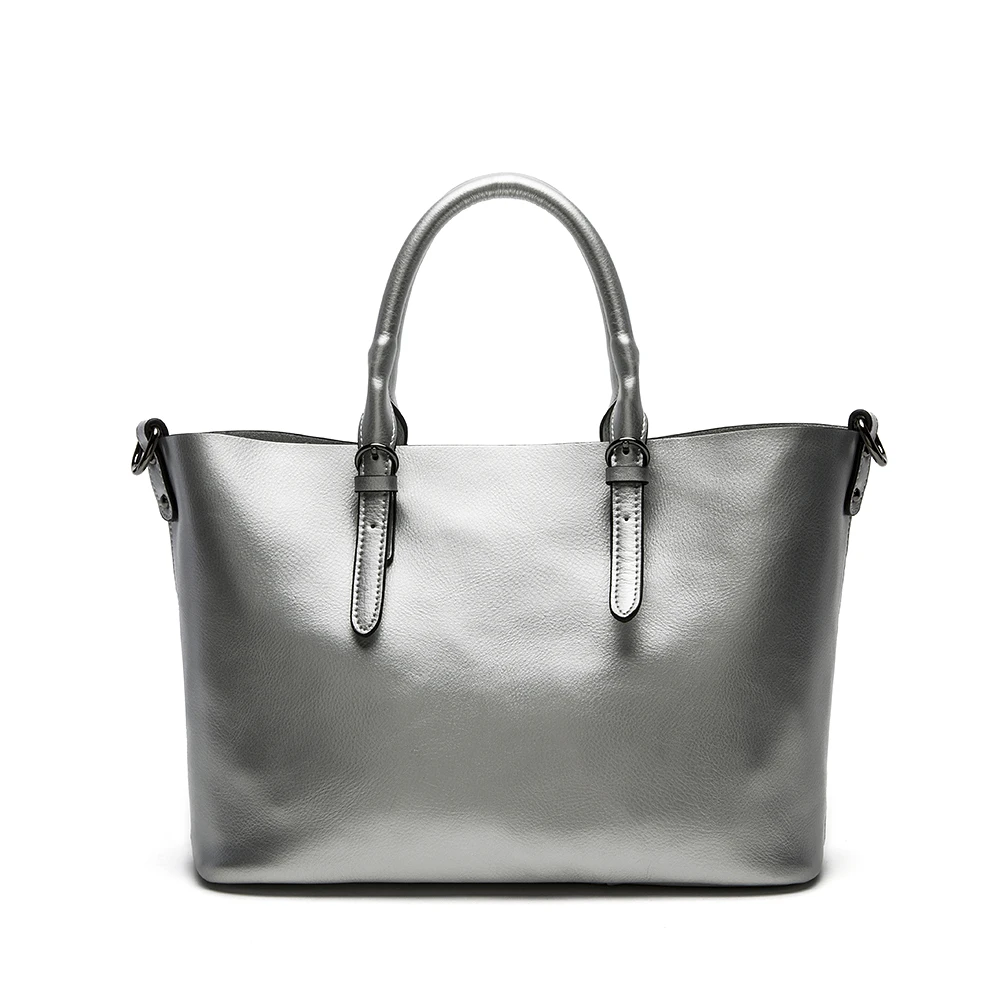 Сумка тоут женская из натуральной кожи с жемчугом|bags real leather|women genuine leather handbagsgenuine
