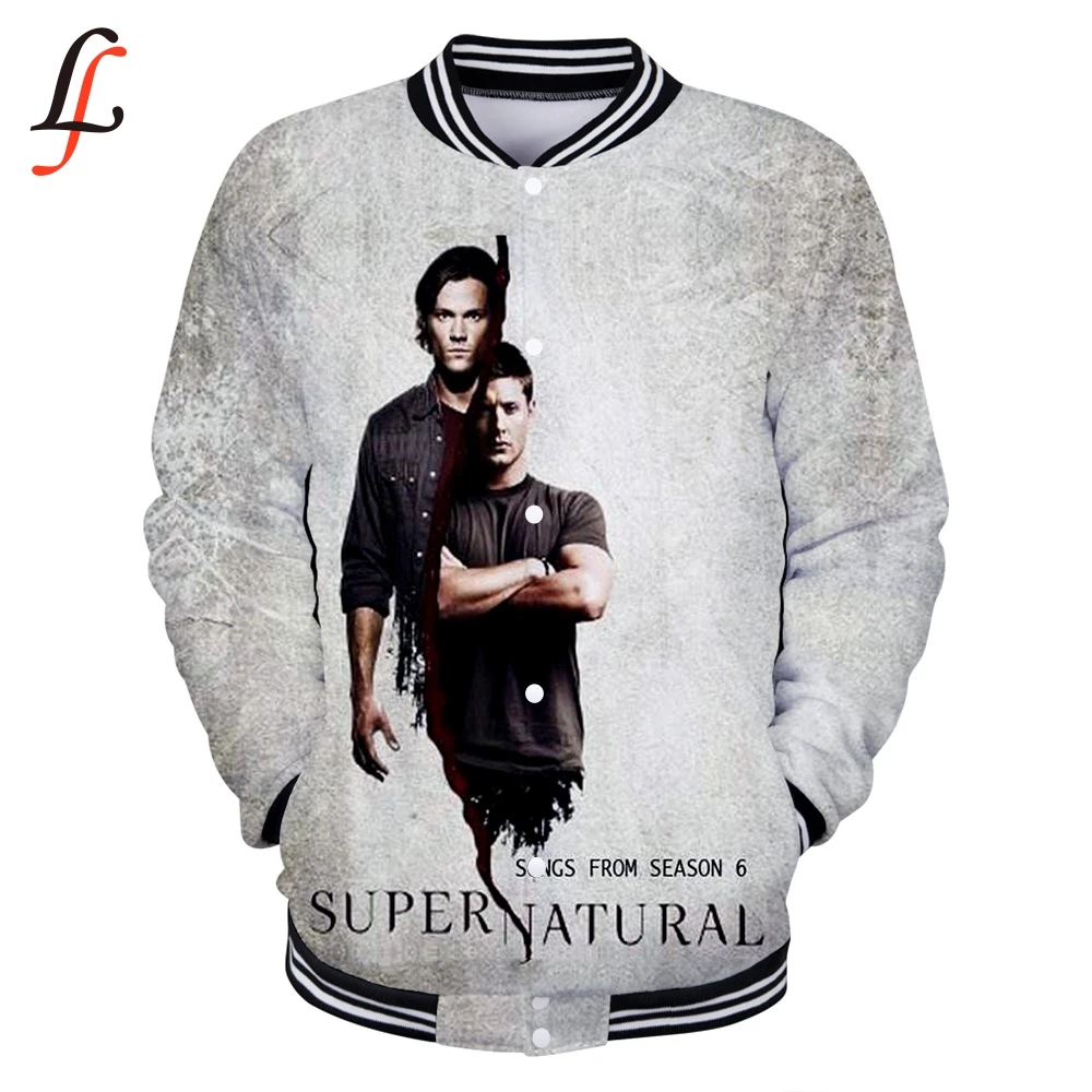 Supernatura Hoodies Sweatshirts Women/men Winter Casual Harajuku Baseball Jacket Modis Kpop Streatwear Plus Size XXXXL Tops | Женская