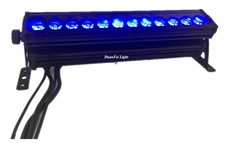 4 pieces 12x15w hight bright rgbwa led bar ip65 dj wall washer light | Освещение