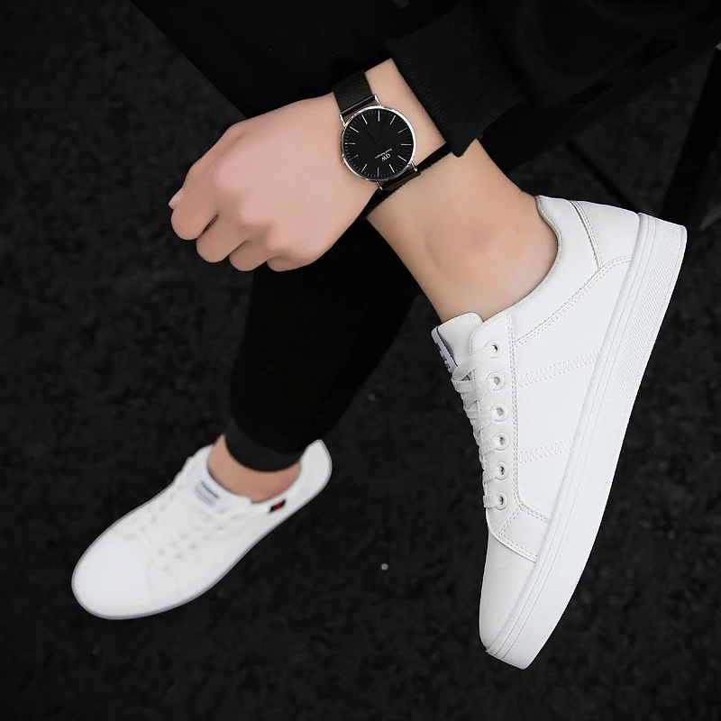 UNN классические дизайнерские мужские повседневные кроссовки модные кожаные