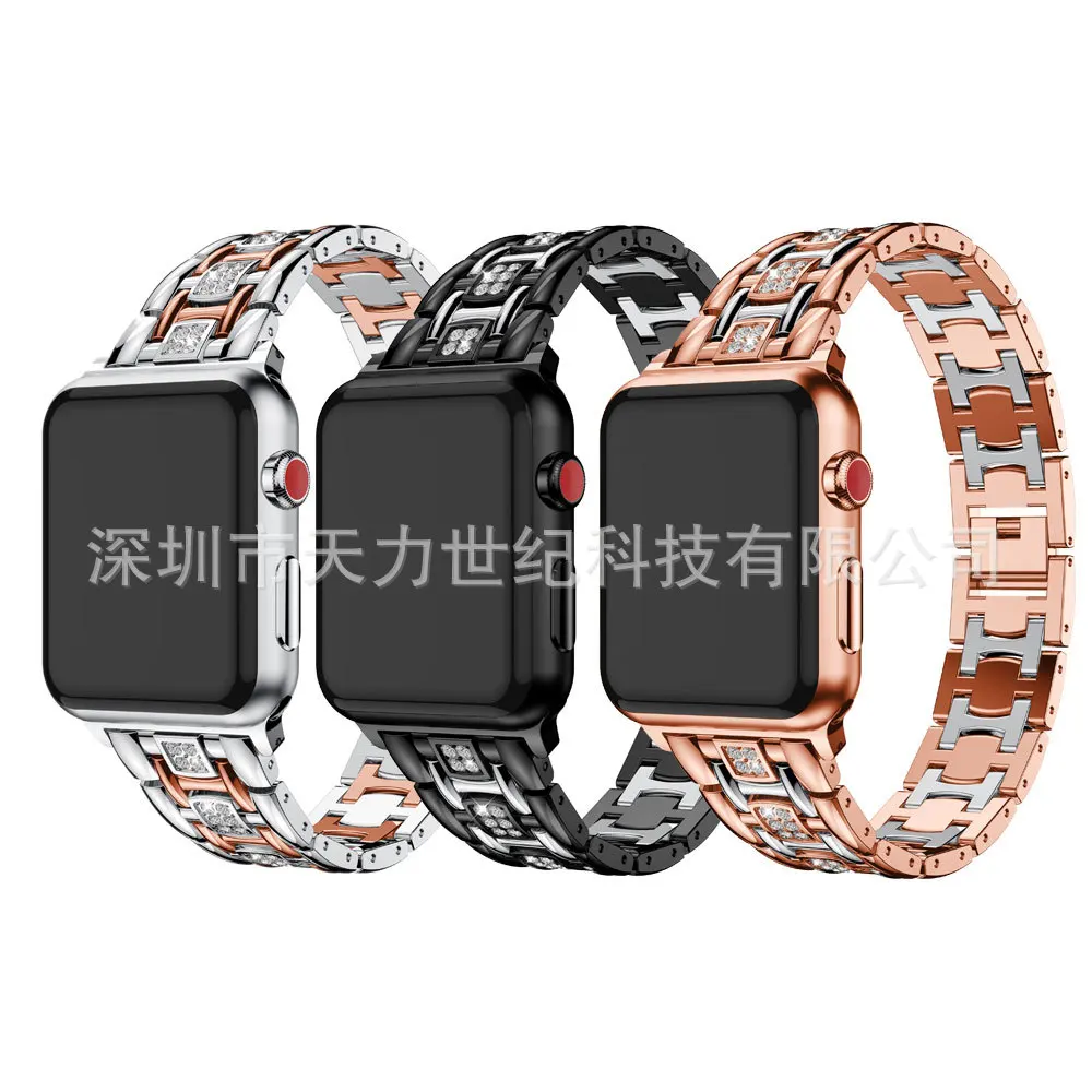 Браслет из нержавеющей стали для наручных часов Apple Watch Iwatch размер 42 мм/38 мм новый