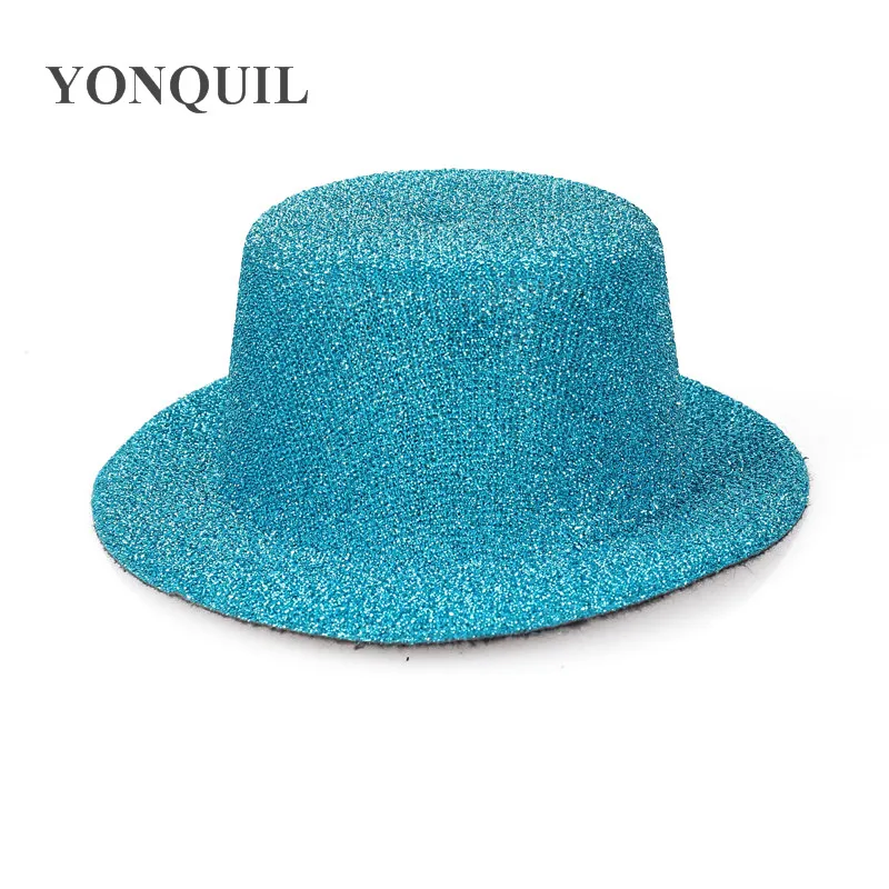 8 цветов 13 см blingbling Вуалетка база блестки millery база DIY свадебное шоу аксессуары для волос вечерние шляпы ремесло MYQH008