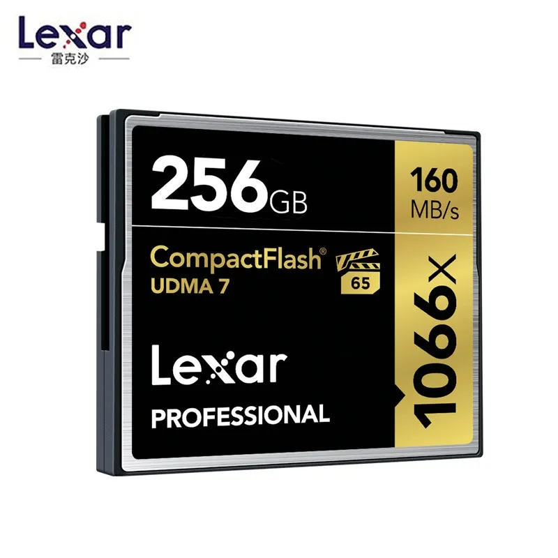 Lexar 32 ГБ 64 карта cf 160 МБ/с. CompactFlash карт памяти 1066x 128G256G высокой скорости для DSLR HD 4 K